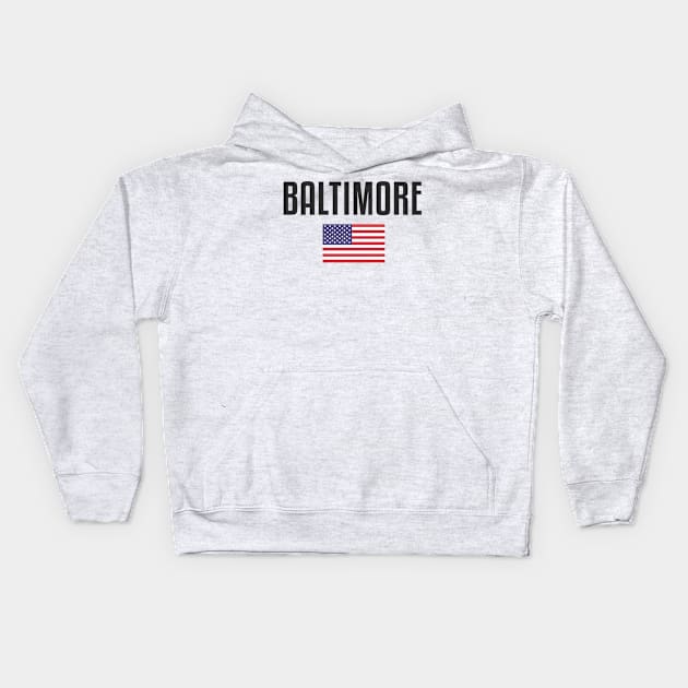 Baltimore Kids Hoodie by C_ceconello